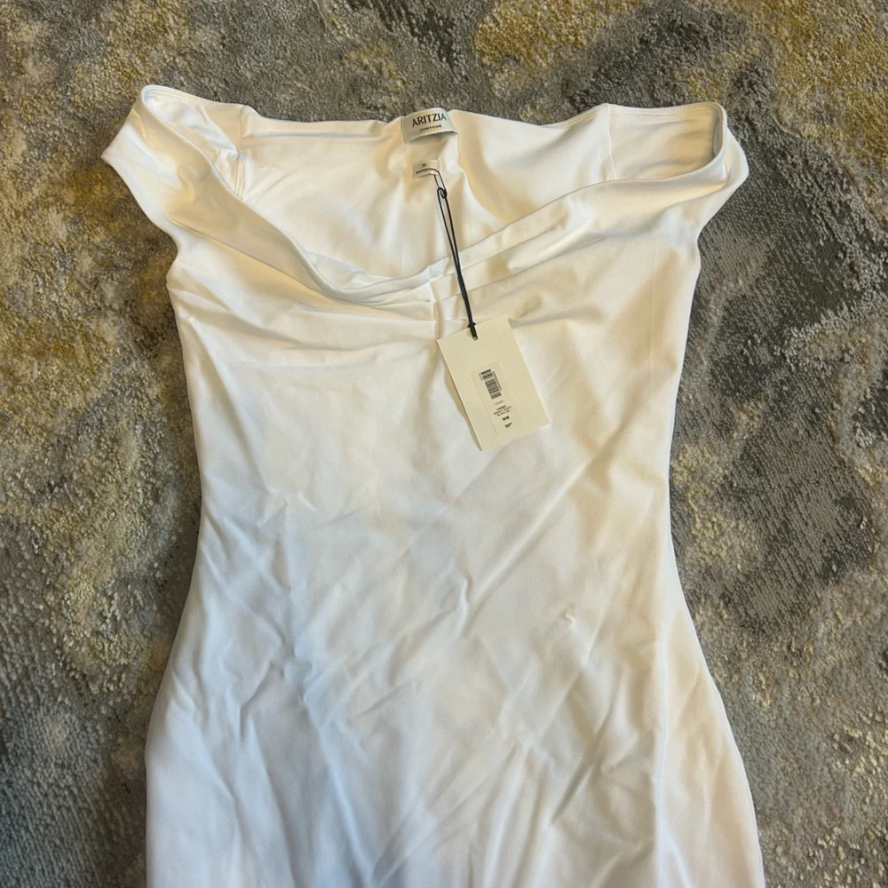 Aritzia White Elegant Dress - Picture 2 of 3